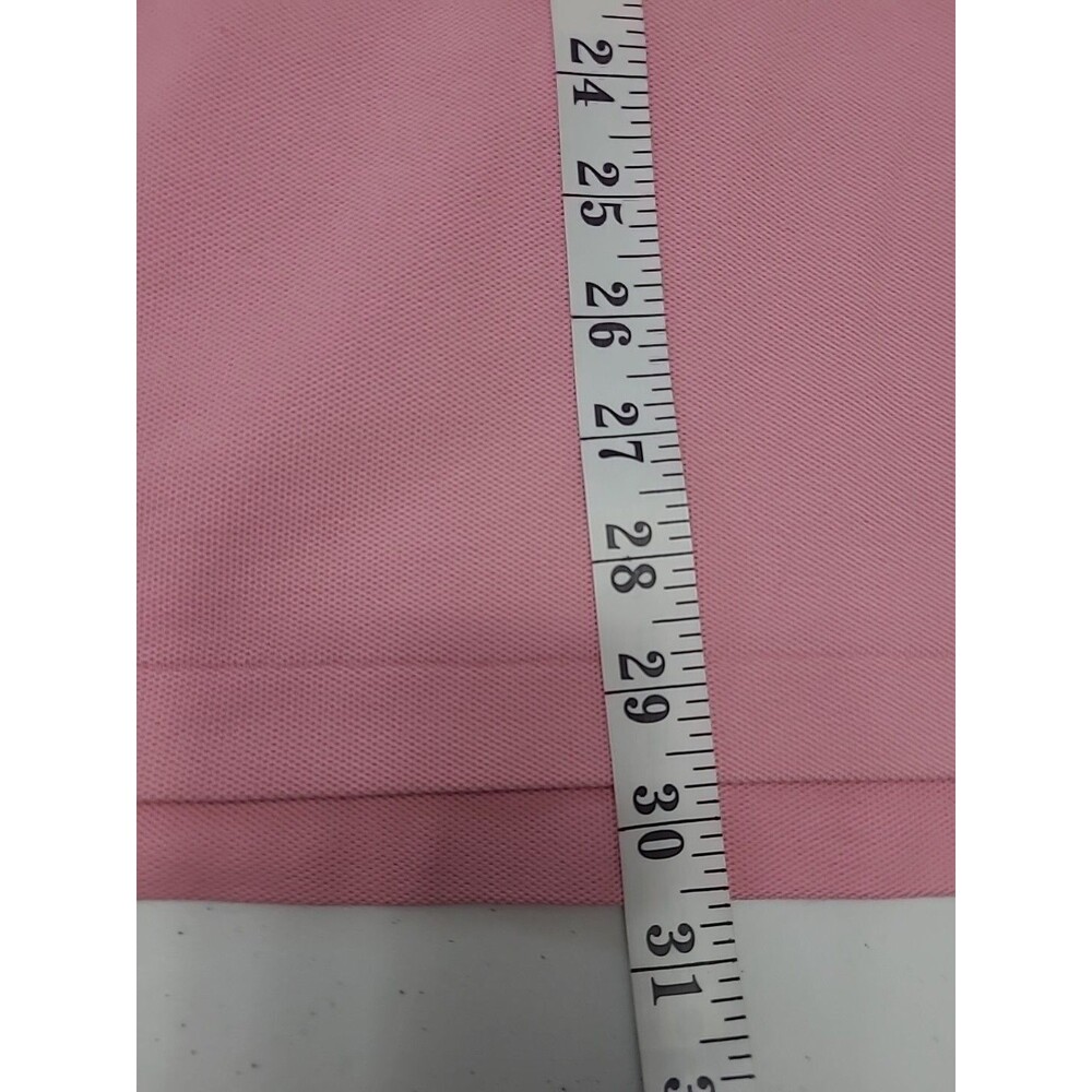 Jos A Bank Travelers Collection Mens Polo Shirt Size Large 100% Cotton Pink - Picture 6 of 8